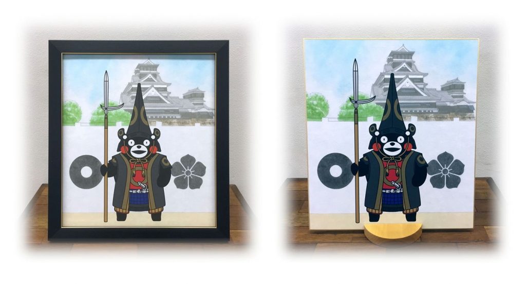 くまモン 加藤清正 端午の節句 色紙 せいしょこさん